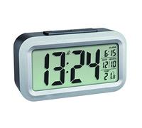 TFA Dostmann Reloj despertador digital Lumio Plus Negro/Plata