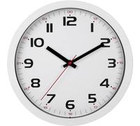 TFA Dostmann - Reloj de Pared analógico, Cristal, plástico, Color Blanco, 305 x 38 x 305 mm.