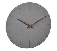 TFA Dostmann Reloj de Pared Moderno con Aspecto de hormigón, 60.3071.10, con Movimiento silencioso de MDF, Elegante decoración para el hogar, salón, Reloj de Cocina, silencioso, analógico, 29,7 x 4,5
