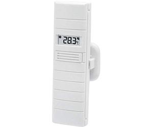 TFA Dostmann transmisor de repuesto para Wetterdirekt, incluye pantalla, transmisor termo-higro, 30.3155, blanco, L 39 (51) x W 21 (46) x H 129 (135) mm, RH 1-99% temperatura 39.9-+59 °C