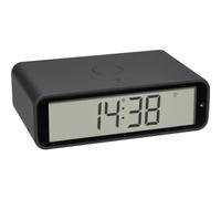 TFA Dostmann Twist 60.2560.10 - Radio Despertador (Pantalla giratoria de 180°, Alarma con función de repetición, luz de Fondo, Color Antracita