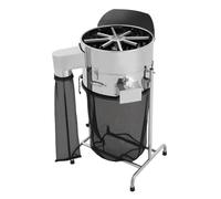 TFGXUE Cortadora eléctrica vertical de hoja de 18 pulgadas, cosechadora | 220V 60W Cortadora de cosecha con 3 cuchillas de acero inoxidable, 3 velocidades 1050/1250/1450 rpm para hojas y brotes