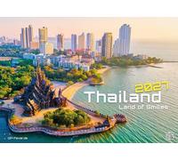 GP-Fever Calendario de pared Thailand – Land of Smiles 2027 DIN A2 (ca. 60 x 42 cm)