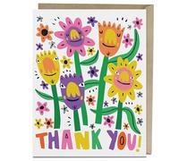 Thank You Flowers Thank You Card (Barry Lee for Em & Friends Greeting Cards)