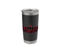 The Batman Logo with Red Bat Vaso térmico de acero inoxidable de doble pared