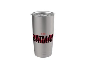 The Batman Logo with Red Bat Vaso térmico de acero inoxidable de doble pared