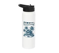 The Beachhouse Villa azul Stainless Steel Insulated Water Bottle