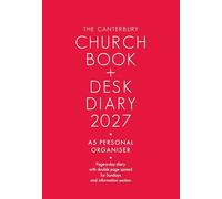 The Canterbury Church Book and Desk Diary 2027 A5 Personal Organiser Edition