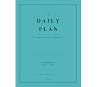The Daily Plan: The Undated Daily Planner That Gives Your Day a Shape: Hourly Schedule 9 to 5, Four Daily Priorities, Notes and an End of Day Review. ... Designed 192 Page Planner in Aqua Blue.
