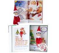 The Elf on the Shelf - a Christmas Tradition, niño de ojos azules