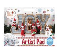 The Elf on the Shelf Bloc de artistas - 24 páginas para colorear y muchas pegatinas reutilizables