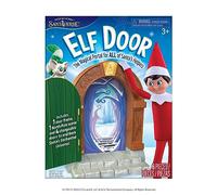 The Elf on the Shelf Kit de puerta de elfo, la puerta portal mágica de elfo para ayudantes de Papá Noel, incluye 4 diseños de puertas para las regiones encantadas del Polo Norte