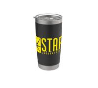 The Flash TV Series S.T.A.R. Labs Logo Vaso térmico de acero inoxidable de doble pared