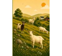 The Goats on the Hillside: A Serene Countryside Hardcover Journal Celebrating Curious Goats, Rolling Hills, and the Quiet Beauty of Rural Life