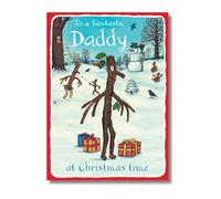 The Gruffalo Danilo Promotions Ltd - Tarjeta de Navidad oficial para papá, tarjeta de Navidad