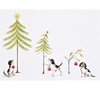 The Heart of a Dog Deluxe Boxed Holiday Cards (20 cards, 21 self-sealing envelopes)