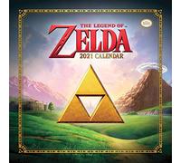 The Legend of Zelda 2021 Unisex Calendario de Pared Multicolor, Papel,