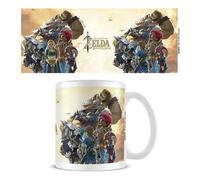 The legend of zelda taza de cerámica, 325 ml, diseño sunset champion
