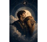 The Leo Journal: A Beautiful Lined Hardcover Notebook Inspired by the Leo Zodiac Sign, Astrology and Celestial Art