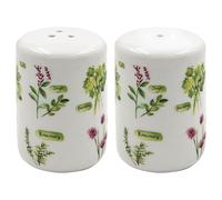 The Leonardo Collection Jennifer Rose Gallery - Juego de salero y pimentero decorativo con jardín de hierbas para el hogar y la cocina, accesorios de cocina ideales para mujeres y hombres