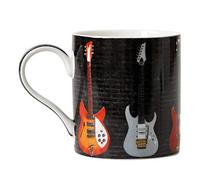 The Leonardo Collection Taza de guitarra para el hogar y la cocina, tazas de nuevo diseño para té y café, bonita taza para regalos de hombre y regalos de cumpleaños para mujeres
