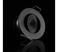 The Light Group SLC MiniOne Tilt Lámpara empotrable LED negra 2.700 K EC:EPREL:946558
