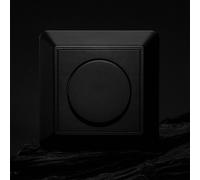 The Light Group Tapa SLC para regulador de intensidad de pared SmartOne AC, negro