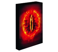 The lord of the rings - lienzo con iluminaciÓn 30x40 cm sauron´s eye