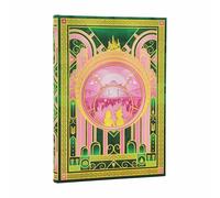 Paperblanks Cuaderno La magia de Wicked – Midi rayado, tapa dura, cierre elástico