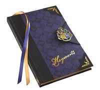 The Noble Collection Libreta Harry Potter Premium – Tapa dura, escudo Hogwarts esmaltado a mano