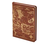 The noble collection lord of the rings map of middle earth journal