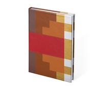 The Noble Collection Minecraft - Diario de Notas Libro de Encantamiento Cuaderno de Lujo de Polipiel con Acentos Oro y Plata - 240 páginas Texturadas