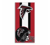 THE NORTHWEST COMPANY Toalla de Playa con Licencia Oficial de la NFL Zone Read, 76 x 152 cm, Multicolor, Unisex Adulto, 1NFL620000012RET, Negro, 30" x 60"