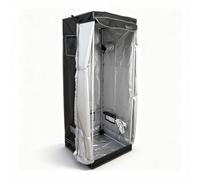 The Pure Factory | Armario de Cultivo | Pure Tent Vers 2.0 | 60X60X160 | Compacto y Resistente | Control de Luz | Lona Impermeable Estructura de Ventilación | Cultivo Interior