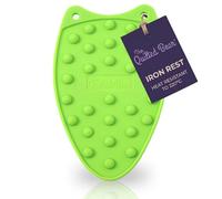 The Quilted Bear Mini soporte para plancha, mini almohadillas de silicona resistentes al calor para manualidades generales o uso acolchado con cuatro alfombrillas disponibles (verde lima)