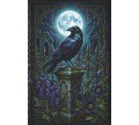 The Raven's Watch - Moonlit Cemetery Journal: A Gothic Lined Notebook | Victorian Graveyard Aesthetic | 6x9 College Ruled | Dark Romantic Witchy Gift for Women, Goths & Poe Fans