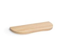 THE SECRET HOME Estante Flotante de Pared de Madera, Madera Natural | 57 x 2,5 x 18 cm, Balda Decorativa de MDF y Melamina, Ideal para Salón, Dormitorio y Cocina