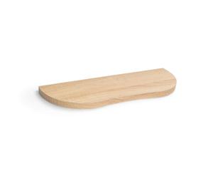 THE SECRET HOME Estante Flotante de Pared de Madera, Madera Natural | 57 x 2,5 x 18 cm, Balda Decorativa de MDF y Melamina, Ideal para Salón, Dormitorio y Cocina
