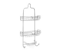 THE SECRET HOME - Estantería de Metal con Base de Goma para Ducha - Organizador de Baño de Varios Niveles sin Instalación - Ideal para Baño y Cocina - Varios Modelos (Modelo 5-3 Niveles)