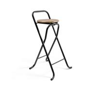 The Secret Home - Pack de 1, 2, 4 y 6 Taburetes Plegables con Respaldo de Metal y Madera - Varios Modelos - Alto 80 cm x Ancho 45 cm - Silla Plegable para Cocina y Barra