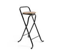 The Secret Home - Pack de 1, 2, 4 y 6 Taburetes Plegables con Respaldo de Metal y Madera - Varios Modelos - Alto 80 cm x Ancho 45 cm - Silla Plegable para Cocina y Barra Model 3