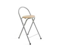 The Secret Home - Pack de 1, 2, 4 y 6 Taburetes Plegables de Madera y Metal - Alto. 80 cm x Largo. 40 cm - 3 Modelos