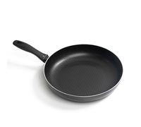 THE SECRET HOME Sartén Nido de Abeja Aluminio Antiadherente - Mango de Silicona - Apta para Cocina Eléctrica, Cocina de Gas, Vitrocerámica e Inducción - Ø32 cm