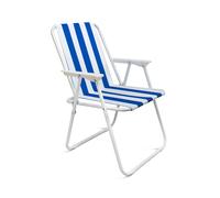 The Secret Home - Silla de Playa Plegable de Tela y Metal - Dimensiones: Alt. 75cm x An. 50cm x Prof. 58cm - Ideal para Playa y Piscina - Varios Colores