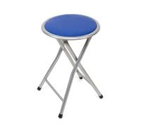 THE SECRET HOME - Taburete Plegable de Metal - Pack 1 y 2 - Acolchado - Ideal Cocina