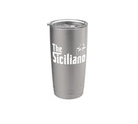 The Siciliano Vaso térmico de acero inoxidable de doble pared