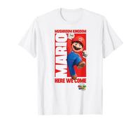 The Super Mario Bros. Movie Mario Mushroom Kingdom Poster Camiseta