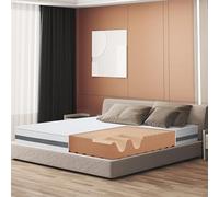 The White Stone Colchón 130 x 185 Ortopédico Antibacteriano | Altura 25 cm | Revestimiento 3D Air en Fibra Hipoalergénica y Antiácaros | 7 Zonas Diferenciadas Termosensibles a la Temperatura Corporal