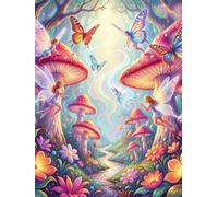 The Wild Collection: Enchanted Fairy Forest Notebook: 120-Page Lined Composition Journal with Inspiring Quotes, Large 8.5 x 11, Whimsical Enchanted Woodland Fantasy Edition.