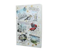 Paperblanks Cuaderno A5 The Wizarding World (Colección Harry Potter) Cuadriculado